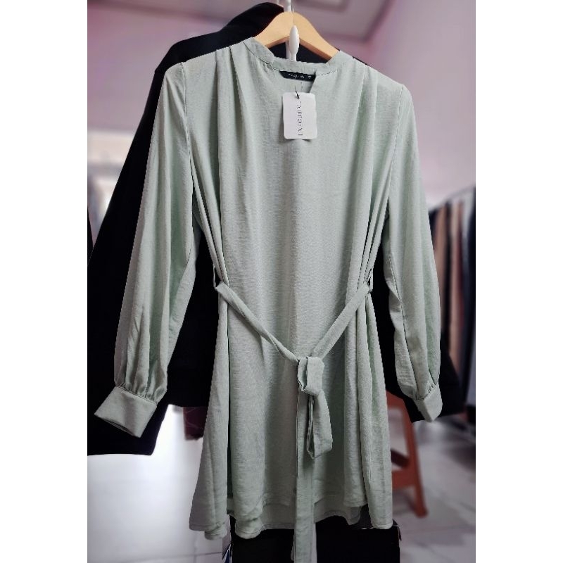 EXECUTIVE TUNIK LENGAN BALON ATASAN WANITA