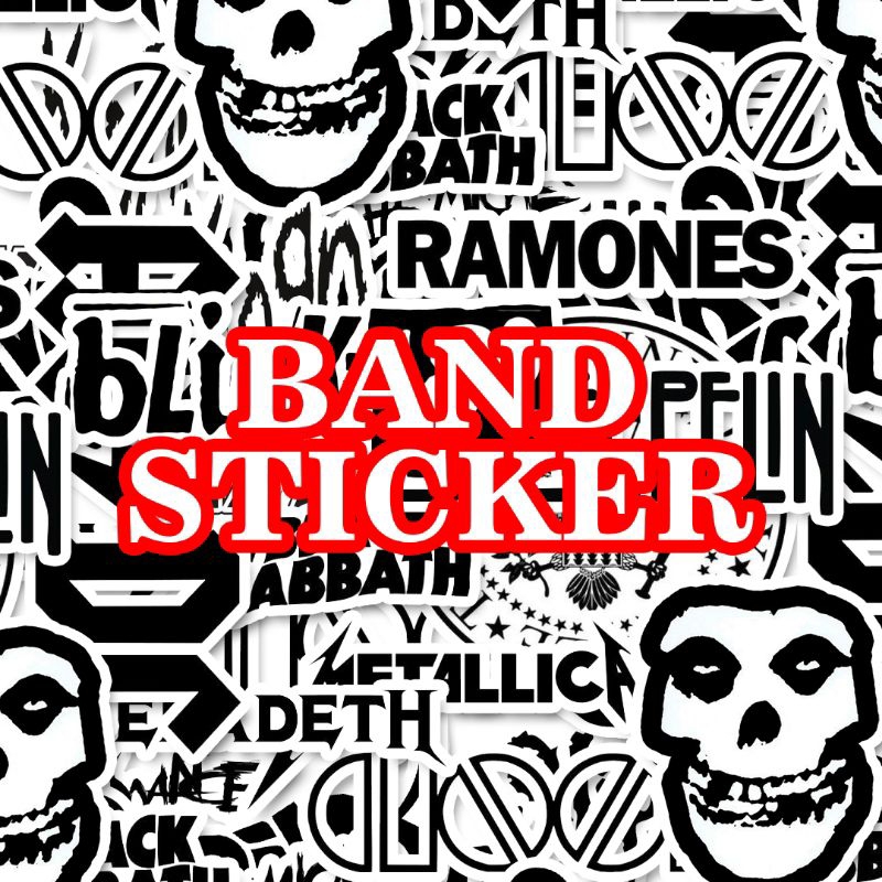 

BAND STICKER | HIDDEN SIDE