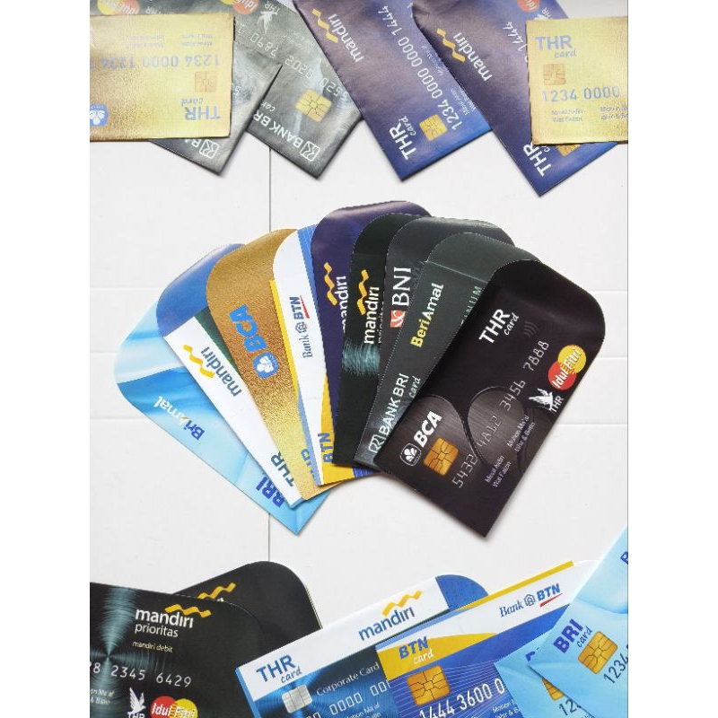 

ANGPAO / AMPLOP LEBARAN MOTIF ATM ISI 50 LEMBAR