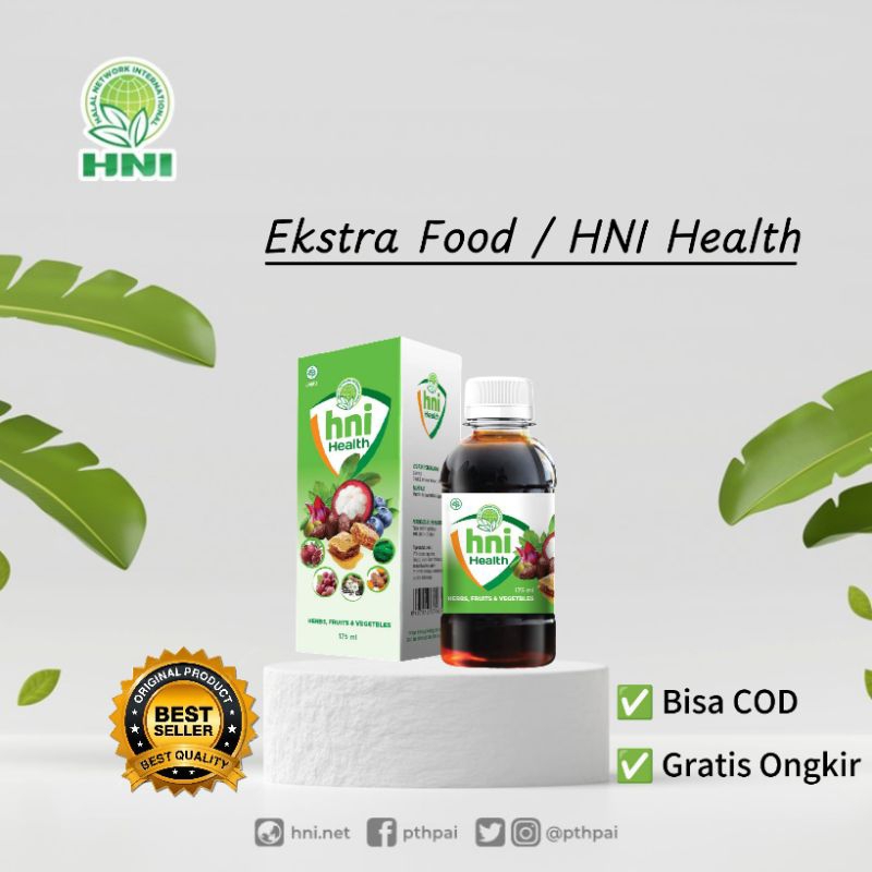 

HNI Health / Ekstra food hni hpai | Madu dengan ekstrak buah | penambah nafsu makan & menguatkan imunitas