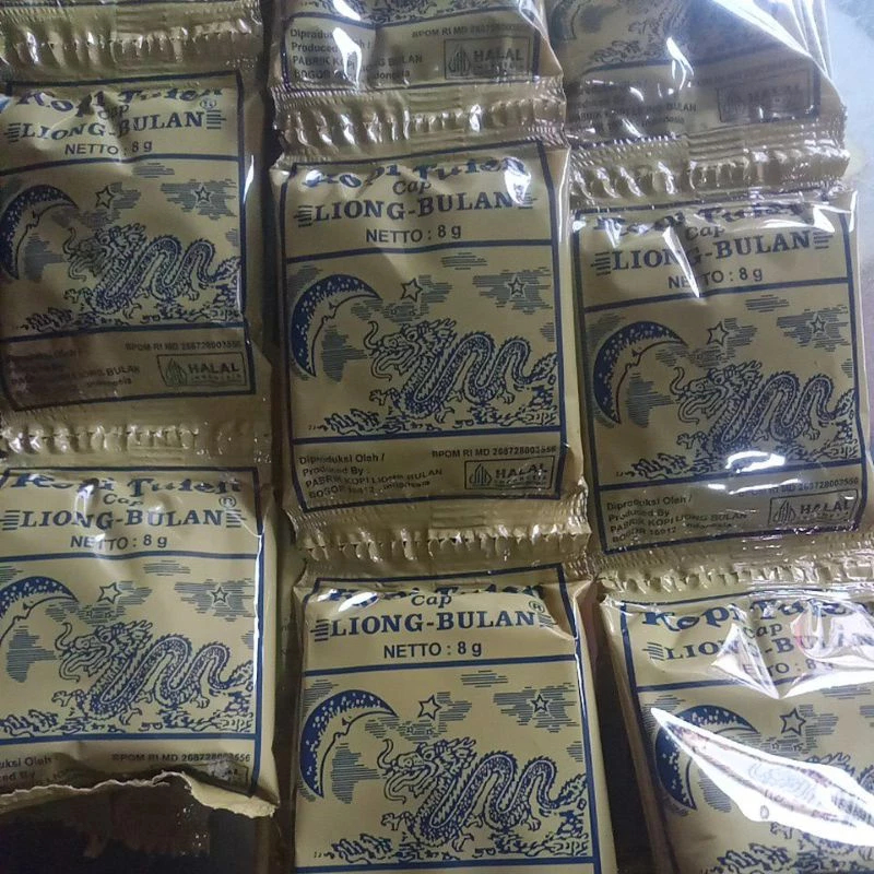 

KOPI LIONG BULAN TANPA GULA 1 sachet @8gr