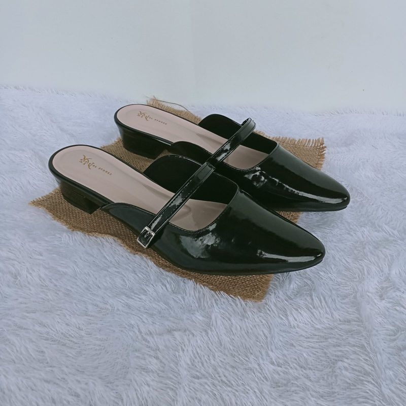 SENDAL WANITA BIG SIZE UKURAN JUMBO 3 CM 41 42 43 44 45