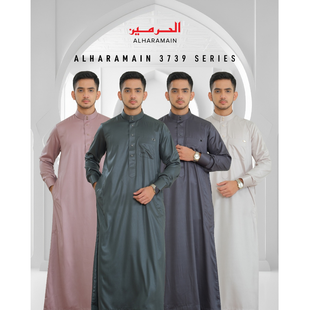 GAMIS / JUBAH AL HARAMAIN POLYESTER 3739 SERIES ORIGINAL MANSET