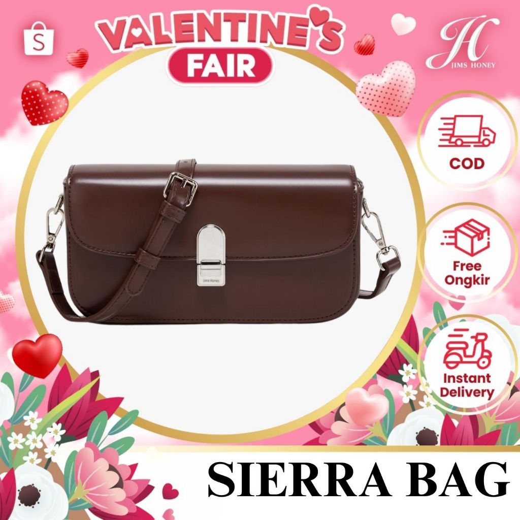 JIMS HONEY SIERRA BAG Tas Selempang Wanita Slingbag Cewek Jimshoney Trendy Elegan