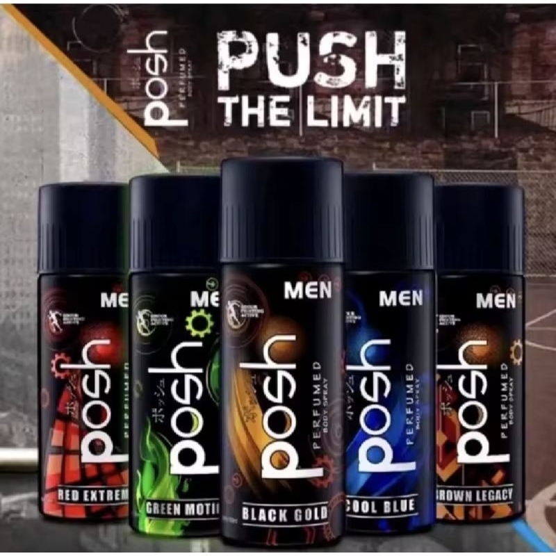 Posh men minyak wangi 150 ml