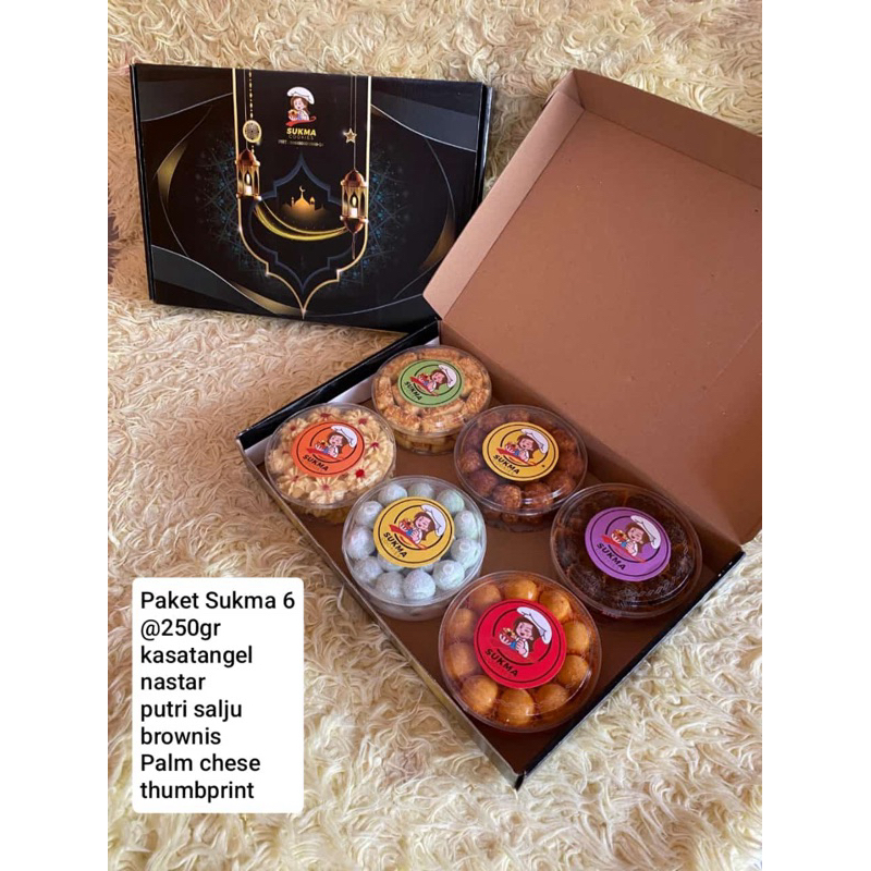 

PAKET 6 SUKMA BY FAMILY COOKIES