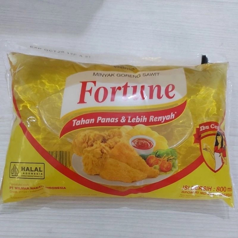 

Minyak Goreng Fortune Bantal / Pillow 800ml