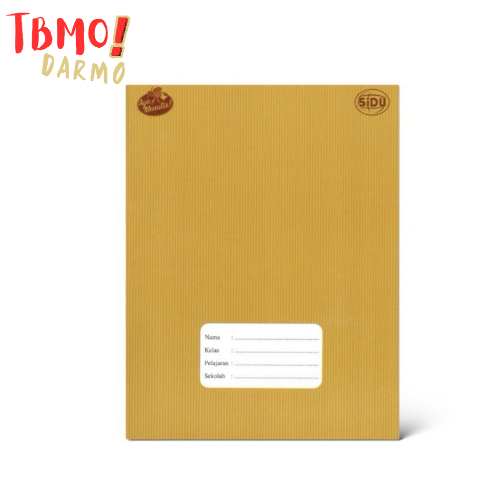 

TBMO Buku Tulis Sinar Dunia SIDU Kraft 40 Lembar (1 Pack Isi 10 Buku) (PP)