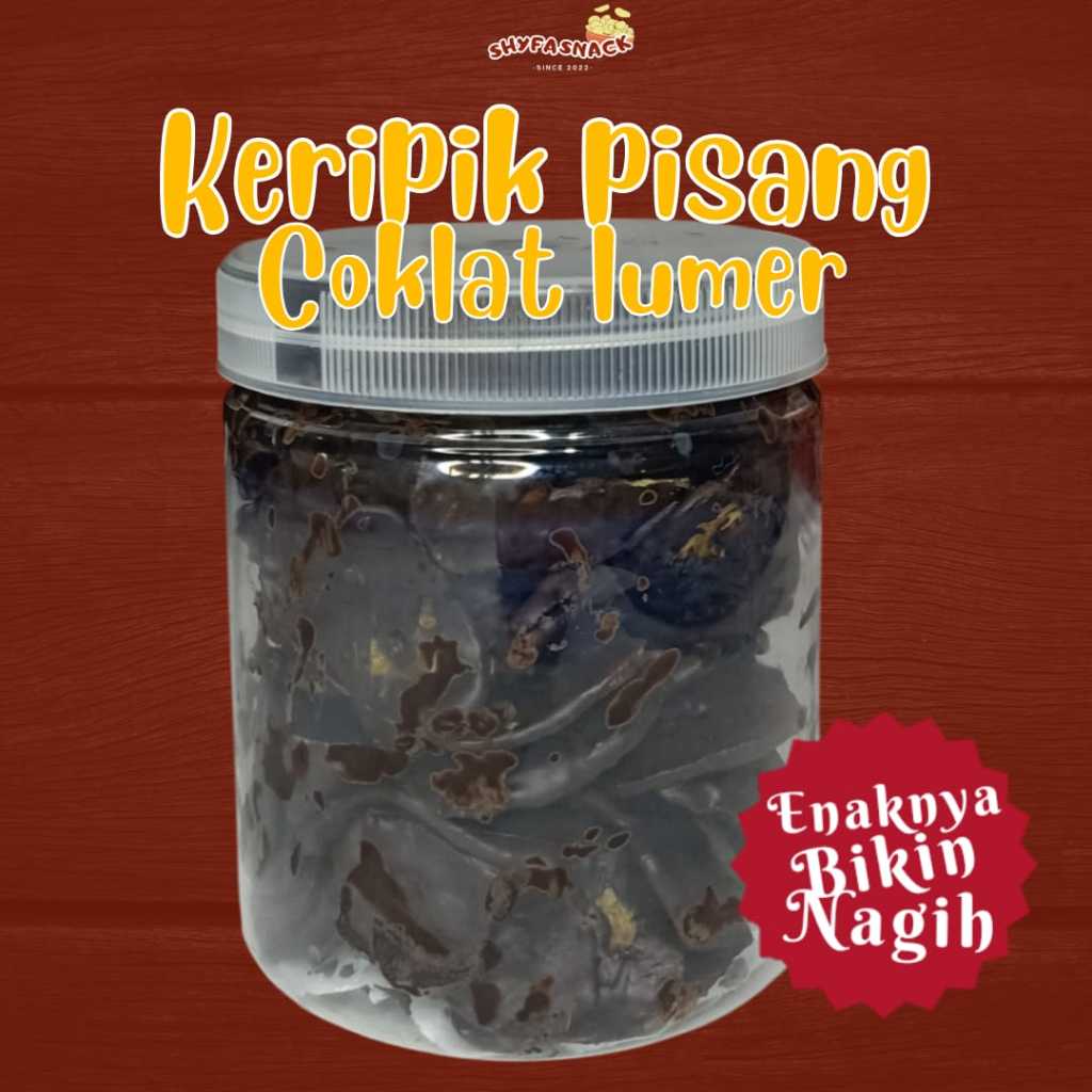 

KERIPIK PISANG COKLAT LUMER SHYFA SNACK