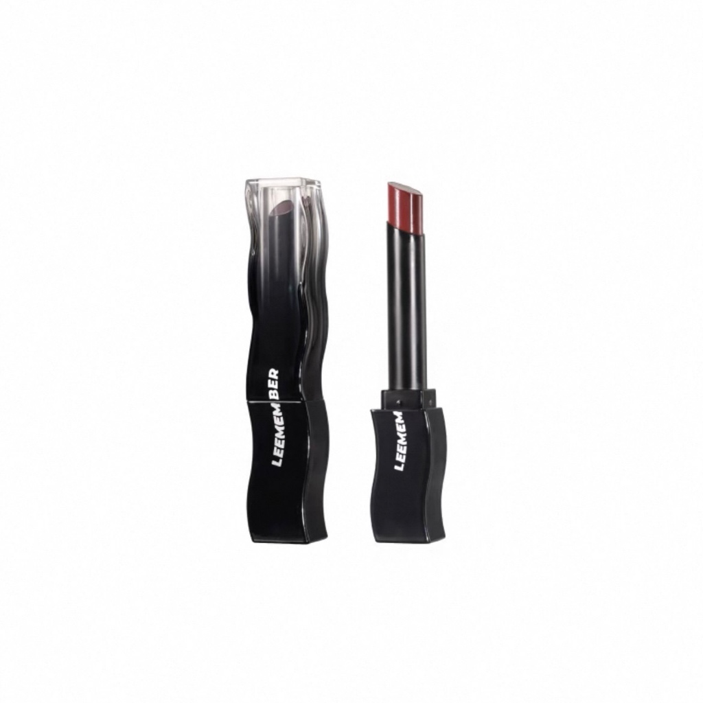 [NEW SHADES] LEEMEMBER Black Feather Solid Lip Gloss Melting Balm
