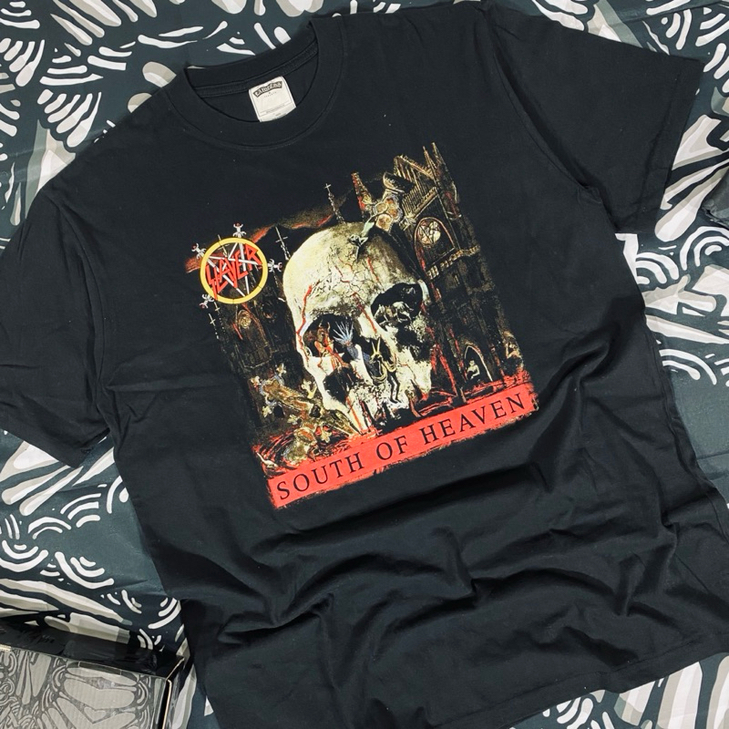 T-shirt / kaos bad ( lawless X slayer ) reign in bloodsso n