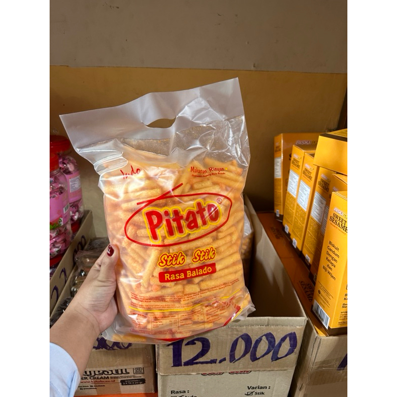 

Pitato stick balado makanan ringan snack gurih murah