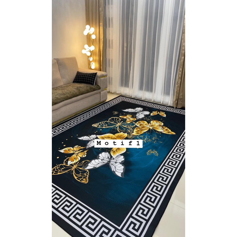 Karpet 3D Eropa/Karpet Lebaran/Karpet Mewah/Karpet Malaysia/Karpet Aesthetic