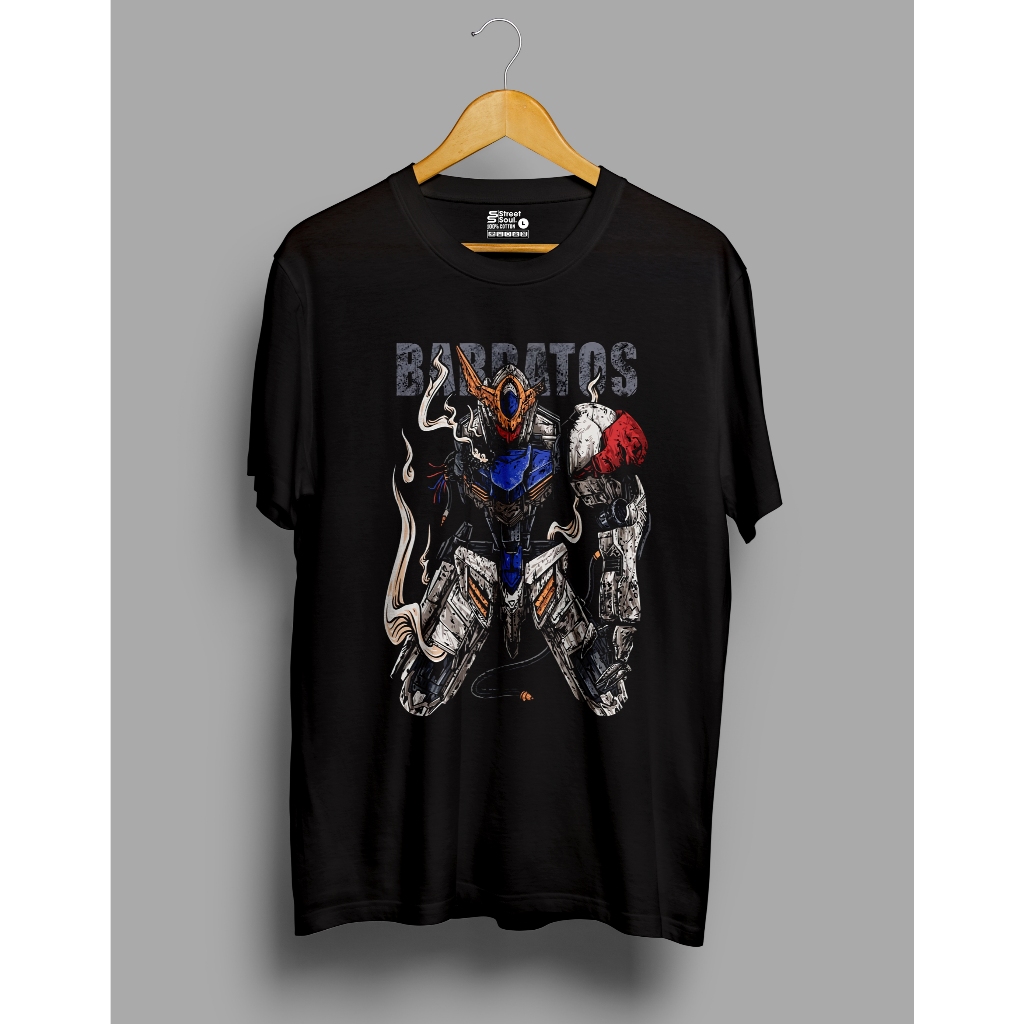 Kaos Pria Premium - Gundam Series Barbatos