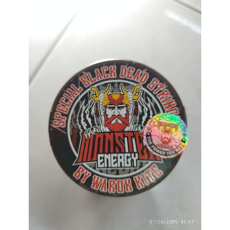 Gelasan MATOT BLACK MONSTER 6000yard, Bonus KAOS WAROK.