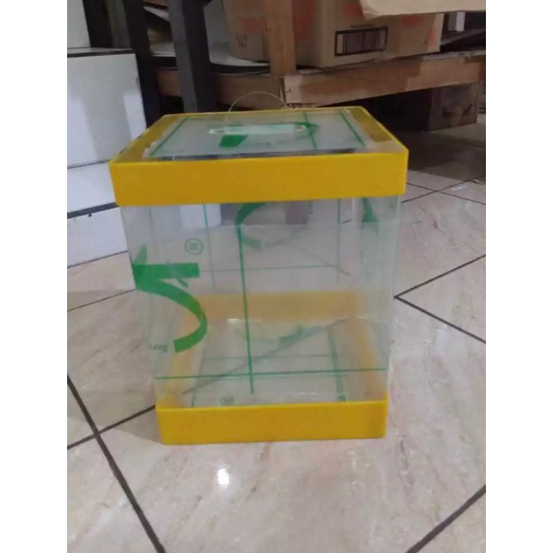 Paket Box Es Buah Akrilik 2 ukuran
