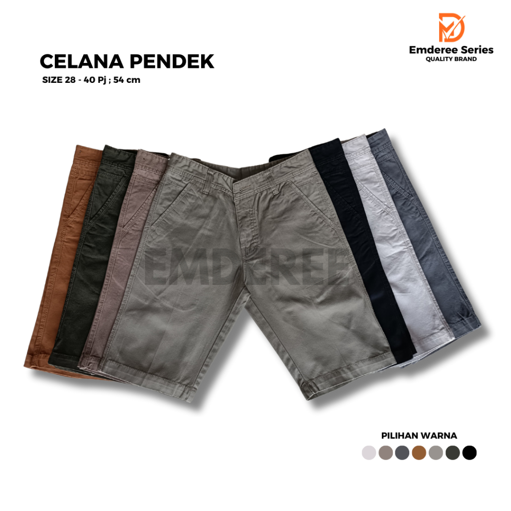 Celana Pendek Fashion Catton Emderee