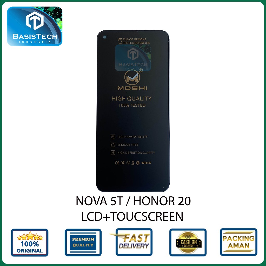 LCD FOR HUAWEI NOVA 5T - HONOR 20 - MOSHI