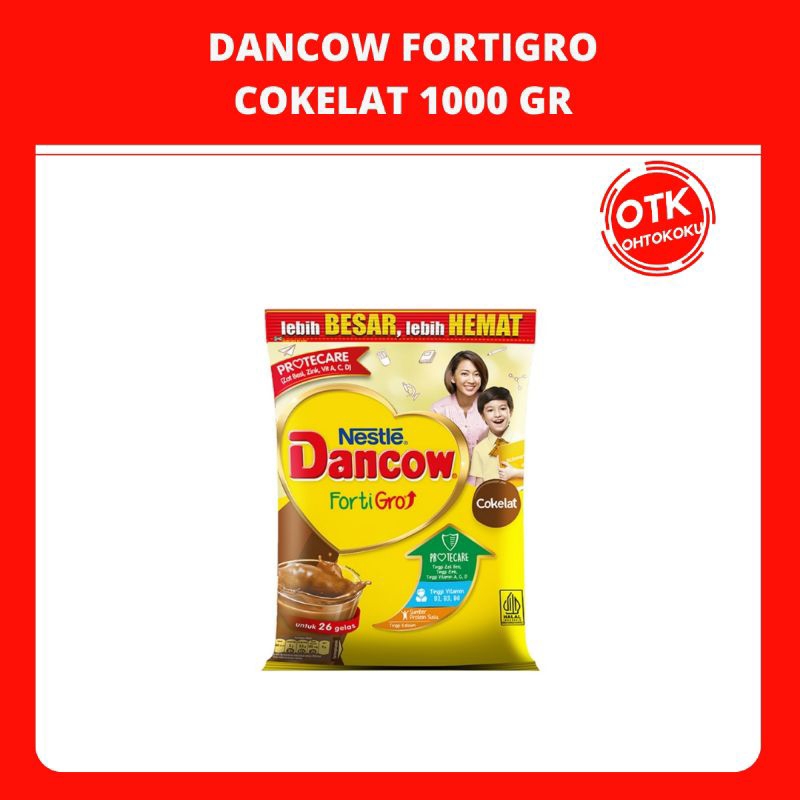 

Nestle Dancow Cokelat Fortigro Susu Bubuk Pertumbuhan Anak 1000 gr