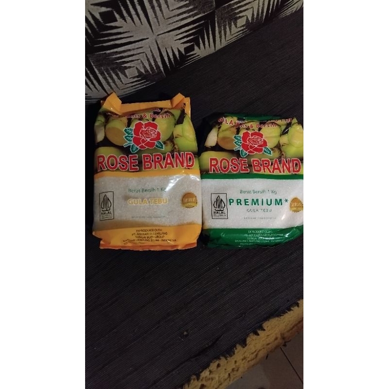 

gula rosebrand dan lainya instan