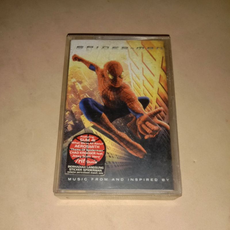 kaset spiderman (mika masih bawaan asli kaset)