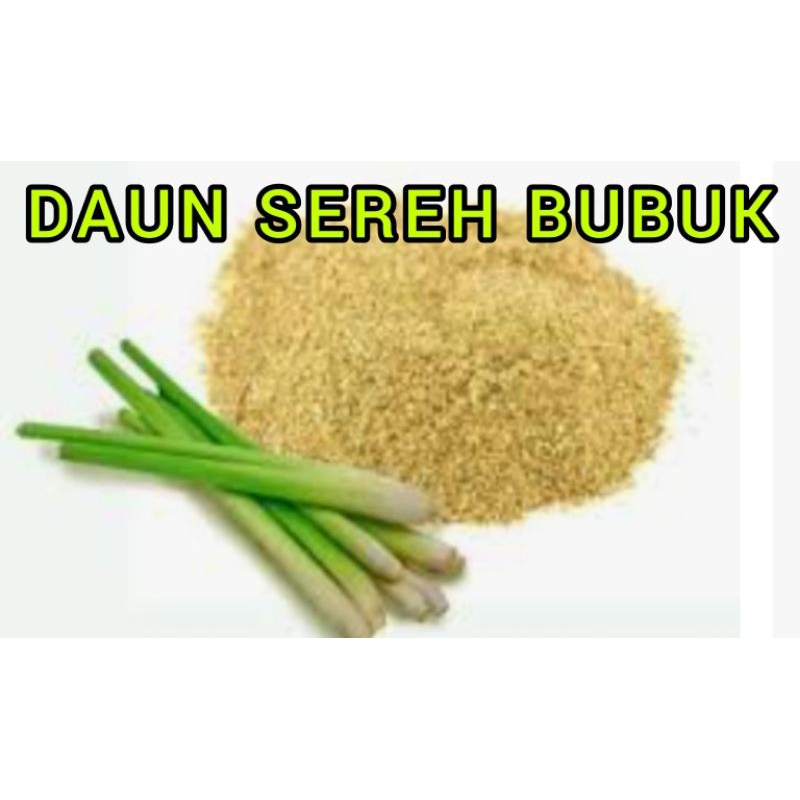 

BUBUK SEREH MURNI RP 8.000 / 100 GRAM