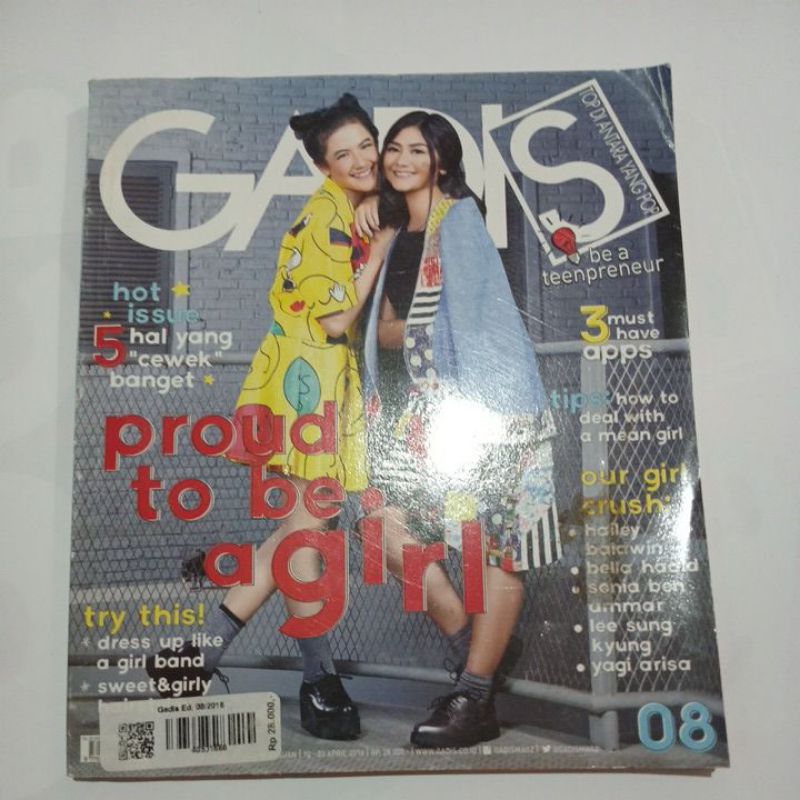 MAJALAH GADIS NO.08 APRIL 2016