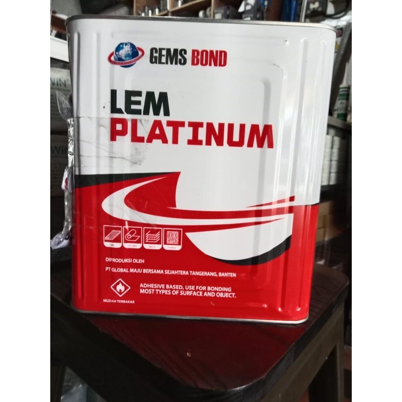 lem platinum merah/lem kuning hpl 10kg/lem hpl free kaos