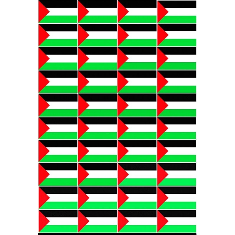 

STIKER BENDERA PALESTINA ISI 40 PCS BAHAN ANTI AIR 1 LEMBAR UKURAN 30X45