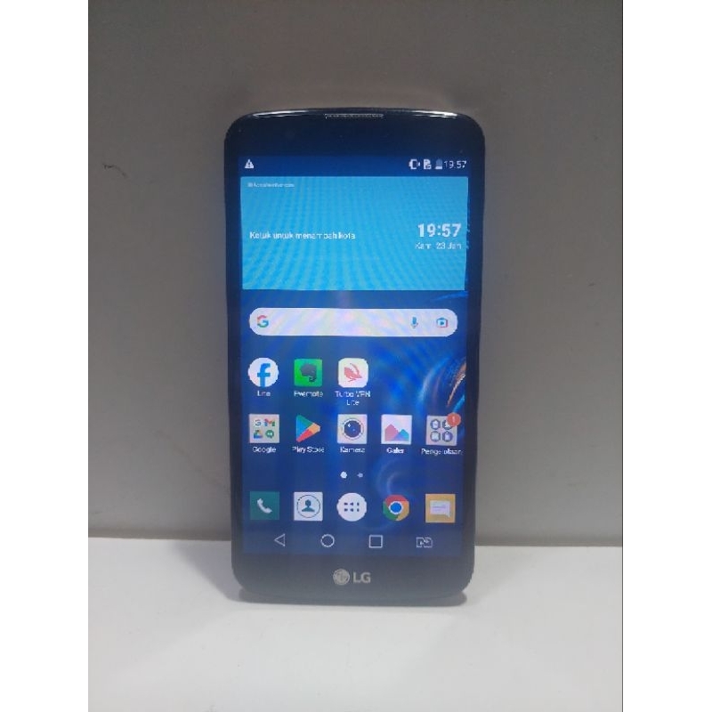 LG K10 K430 ( RAM 1GB/ ROM 16 GB) GOLD HANDPHONE SECOND ANDROID NORMAL SIAP PAKAI