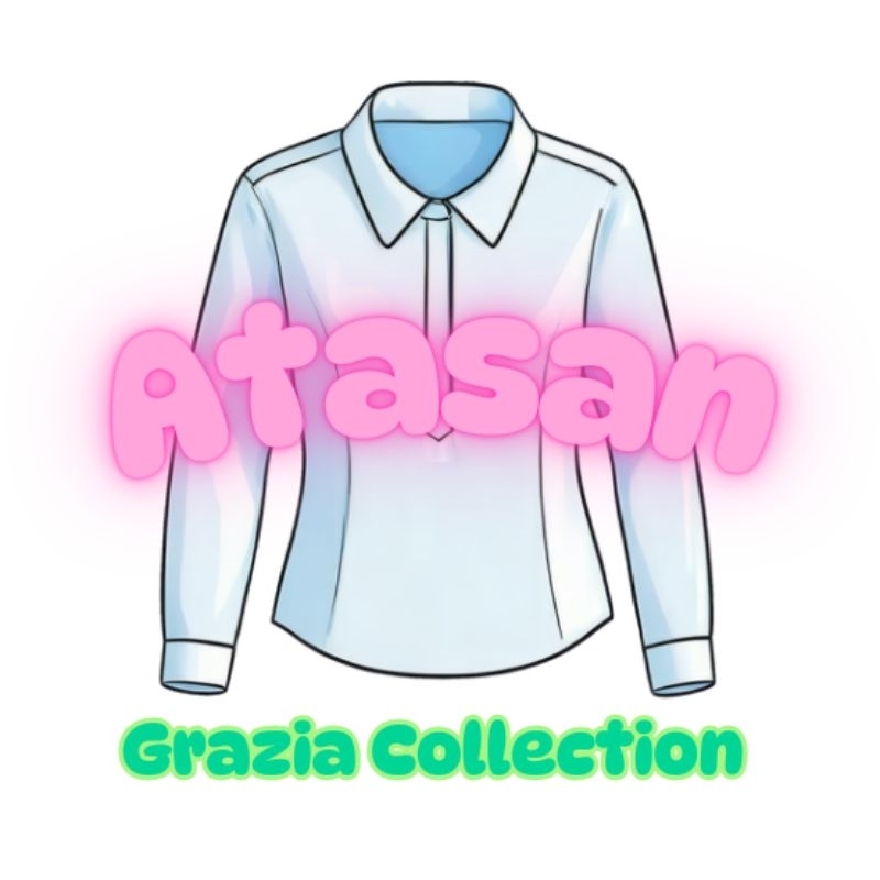 [Grazia Collection] Atasan Kemeja Jumbo Wanita Oversize Import Bangkok BKK