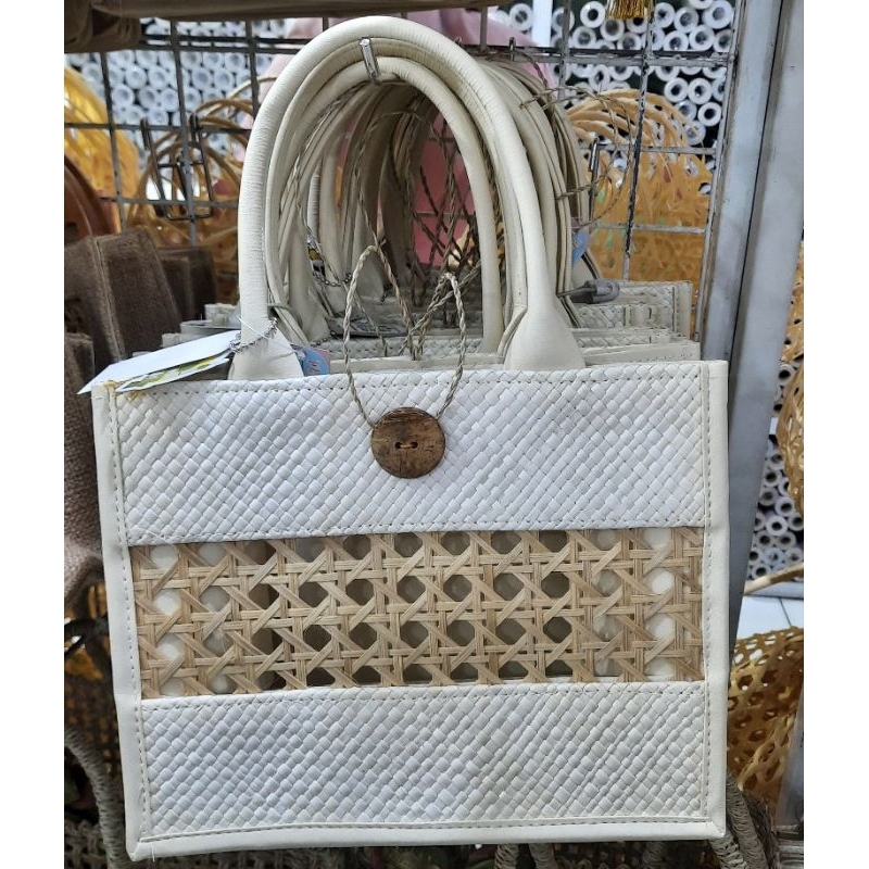 

Tas hampers bambu custom ukuran - tas souvenir simple