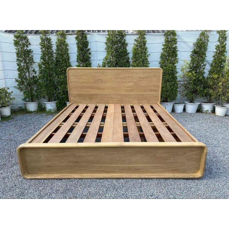 dipan 180x200 | dipan kayu jati minimalis | ranjang tidur model kekinian