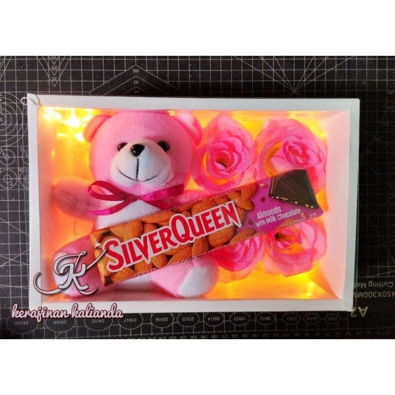 

gift box valentin / valentine day / kado /kado valentin /boneka/ hadiah valentine day