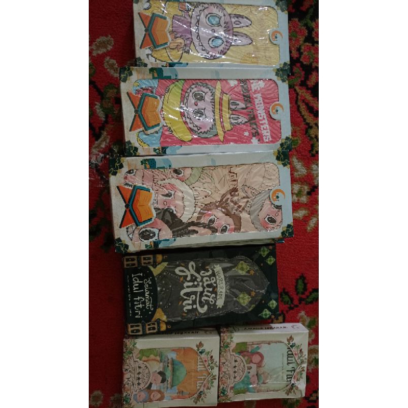 

amplop lebaran labubu isi 50 pcs/box