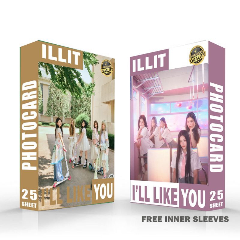 PHOTOCARD I'LLIT CHERISH MY LOVE I'LL LIKE YOU