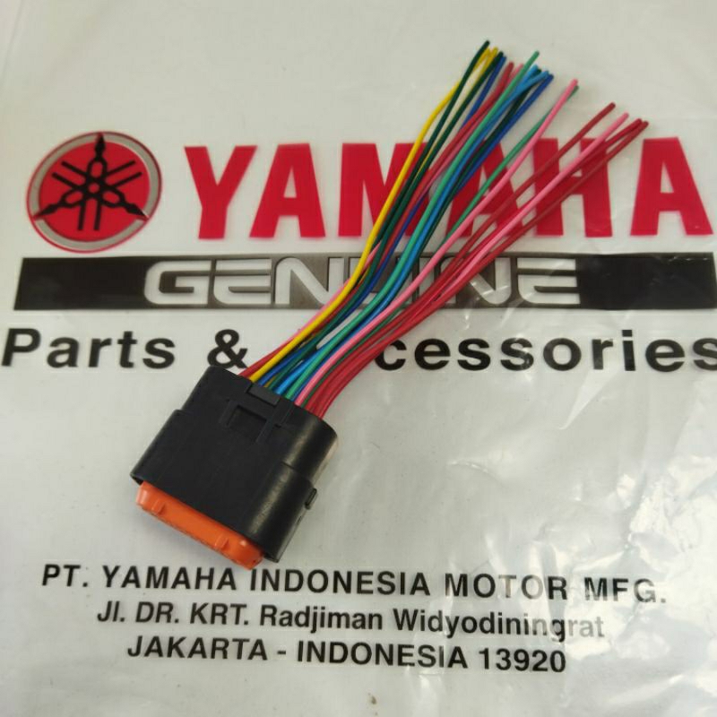 SOKET KABEL ECU YAMAHA VIXION OLD VIKSEN LAMA ORIGINAL