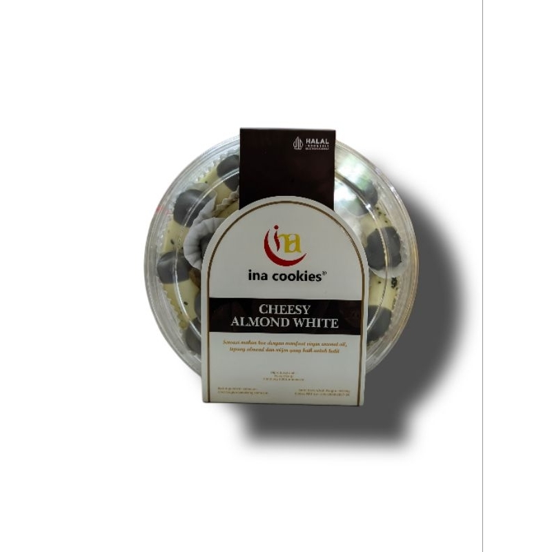 

ina cookies varian CHEESY ALMOND WHITE (ONLY JABODETABEK INSTANT SEND)