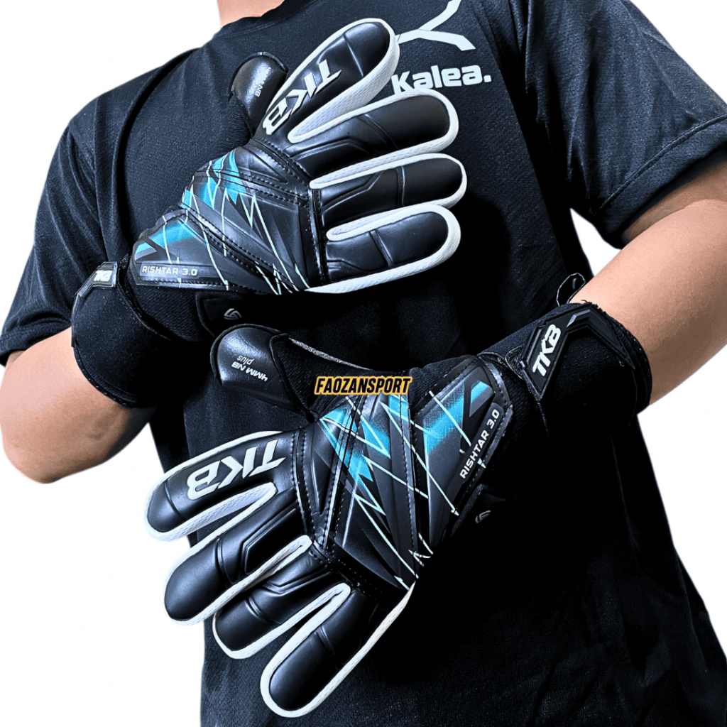 Gloves goalkeeper TKB Rishtar 3.0 CCR Negative Cut sarung tangan kiper futsal glove sepakbola dewasa