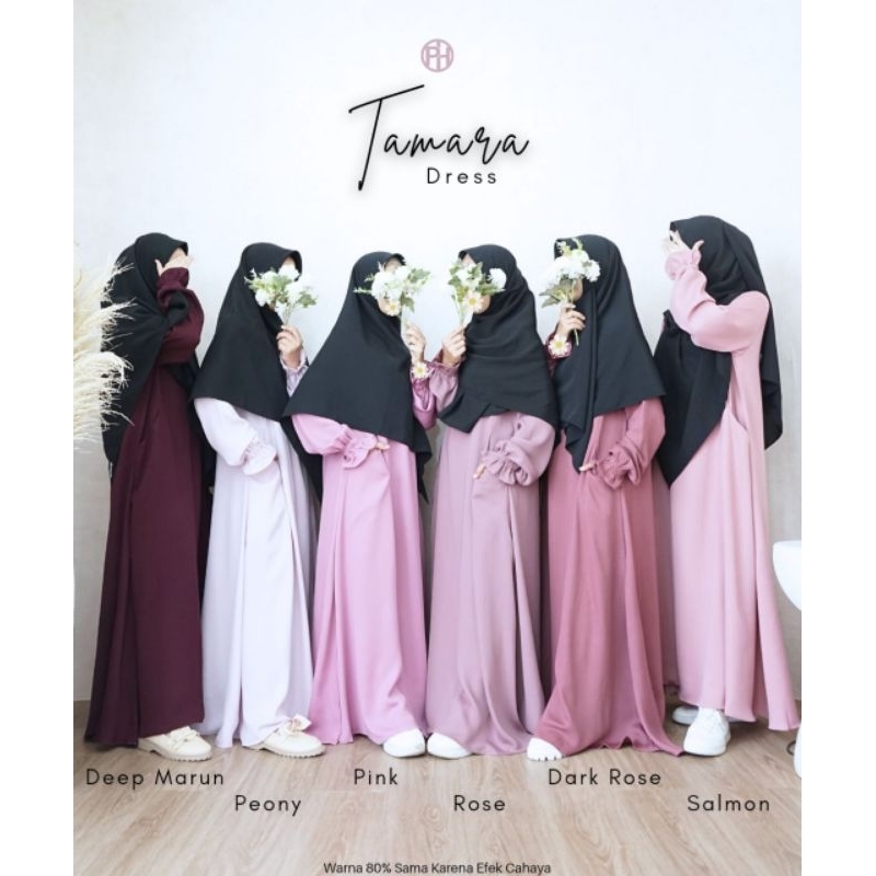 PELANGI HIJAB Gamis Tamara Dress Series ( only dress )
