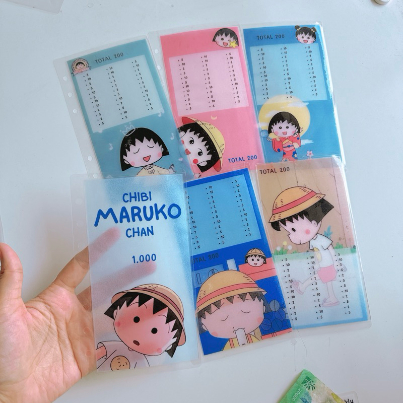 

MARUKO saving challenge A6 isi 6 lembar