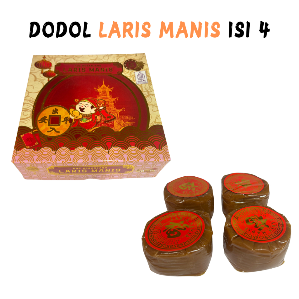 

TOKOMM - Kue Keranjang Dodol Laris Manis isi 4