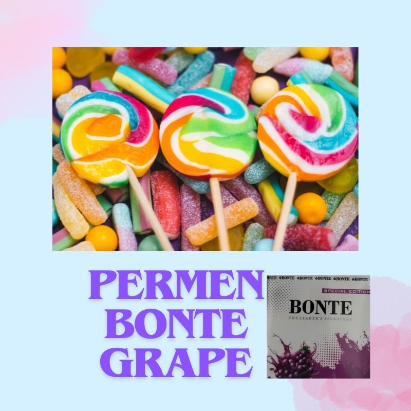 

permen bonte rasa anggur (grape) isi 16