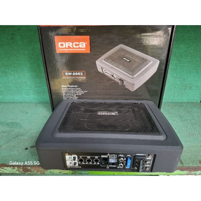 subwoper aktip ORCA SW-2663