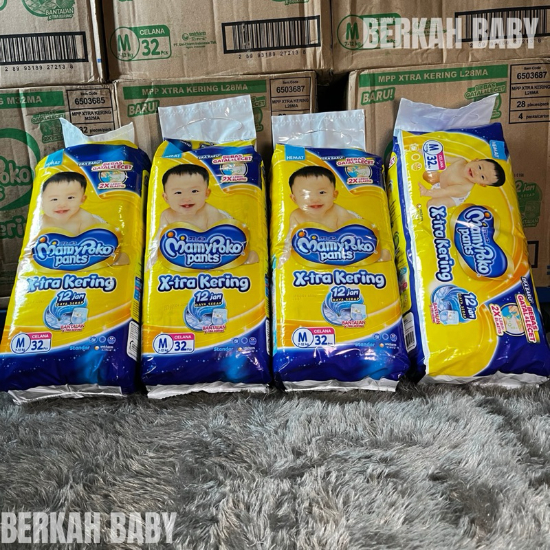 MAMYPOKO EXTRA KERING PAKET 4 BALL / 1 KARTON M 32 MAMYPOKO REGULER