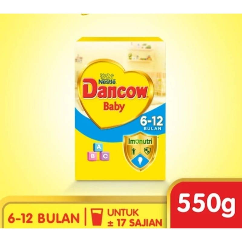 

Dancow Baby 550gr Usia 6-12 Bulan