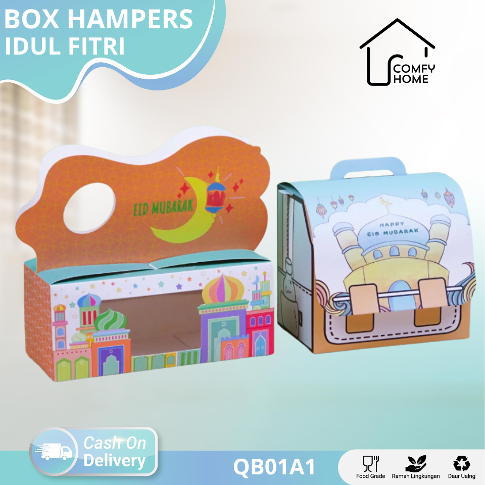 

Hampers Idul Fitri Box Lebaran Eid Mubarak / Box Hampers Kue Kering / Hampers Kue / Box Kemasan Idul Fitri 2025/ Box Lebaran Idul Fitri/ Box Mika Lebaran/ Box Ramadhan/ Box Mika Handle/ Box makanan/Box Cookies/ Box Hampers Lebaran/ QB01A1