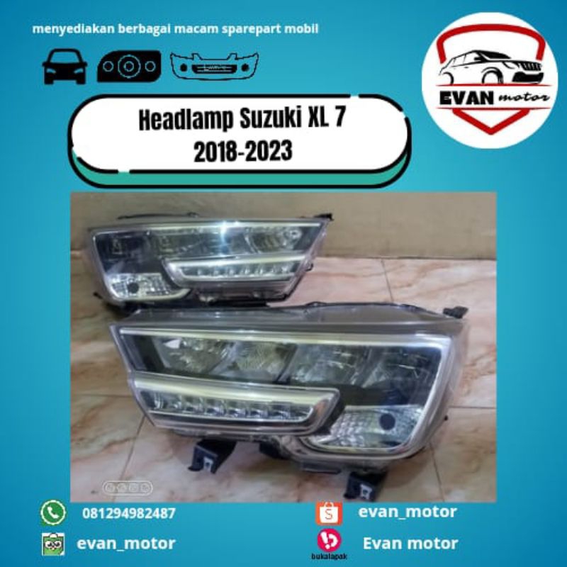 Headlamp lampu depan suzuki XL7