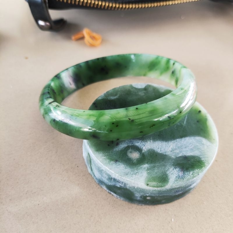 GELANG GIOK NEPHRITE SUPER - JADE ACEH