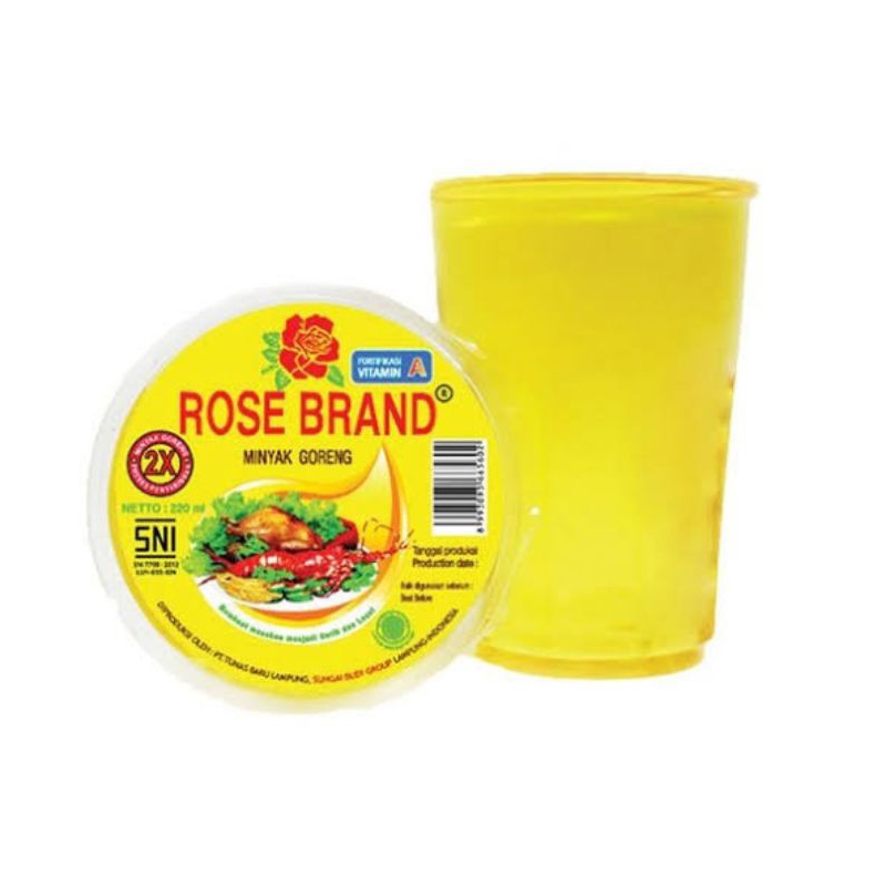 

Rose Brand Minyak Goreng Cup 220 ml